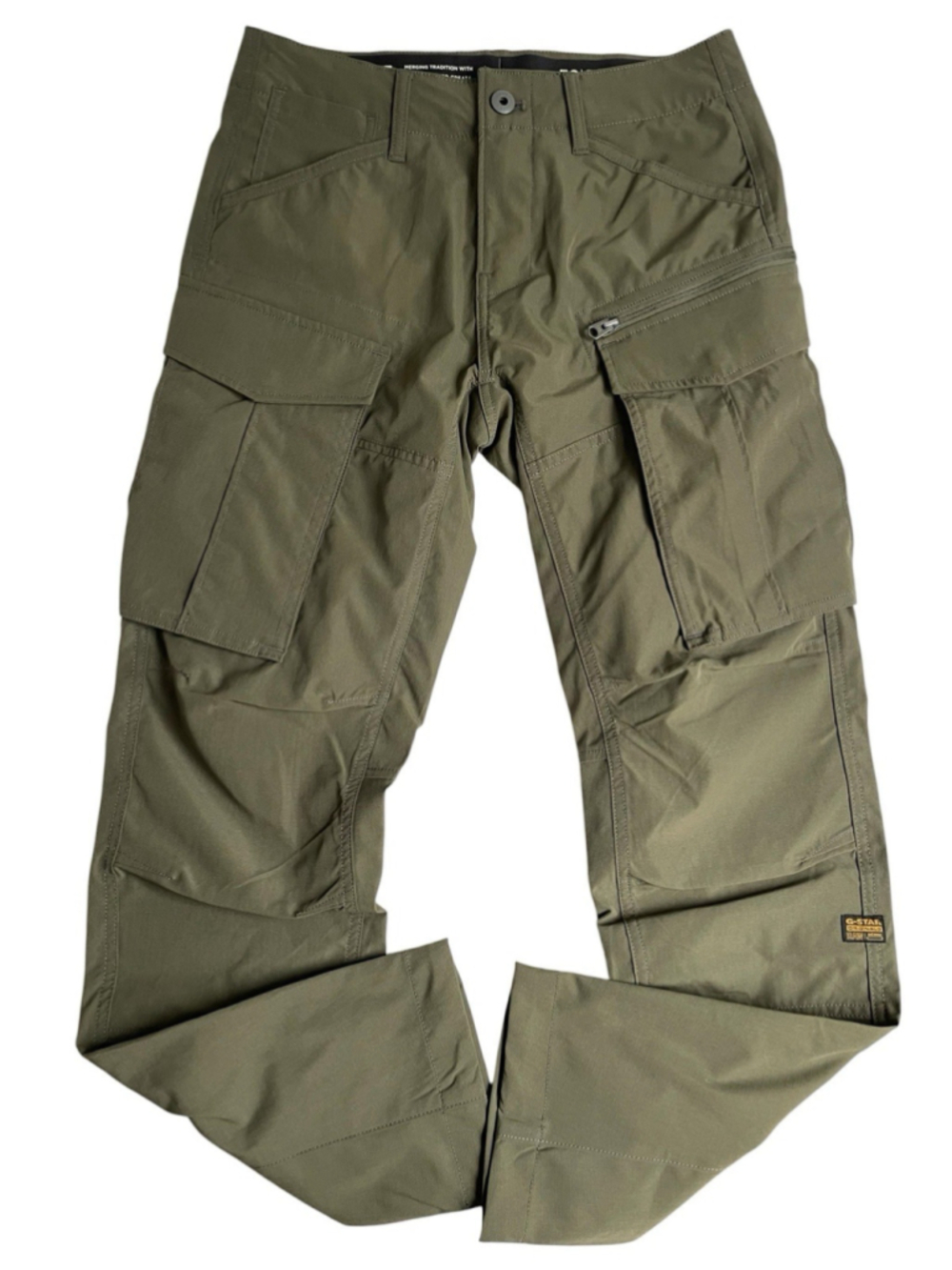 G-Star RAW Rovic Zip 3D Cargo Pants Men’s 30x32 Military Green Regular Tapered